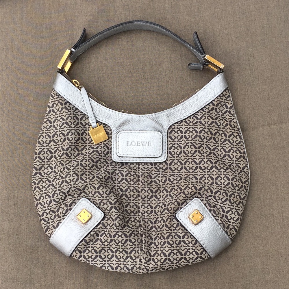 LOEWE Anagram Jacard Shoulderbag